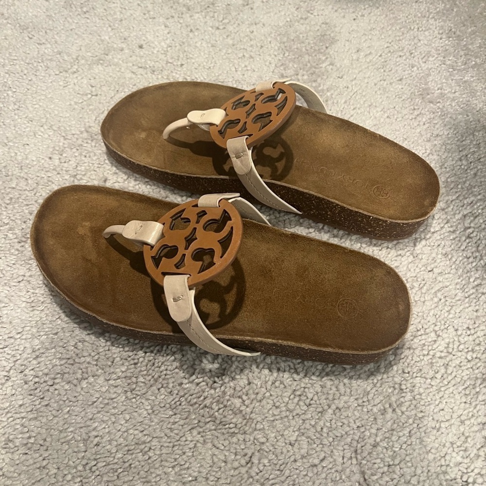 NEW Tory Burch Cloud Sandals - Picture 4 of 6